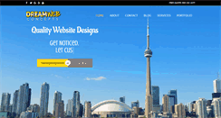 Desktop Screenshot of dreamwebconcepts.com
